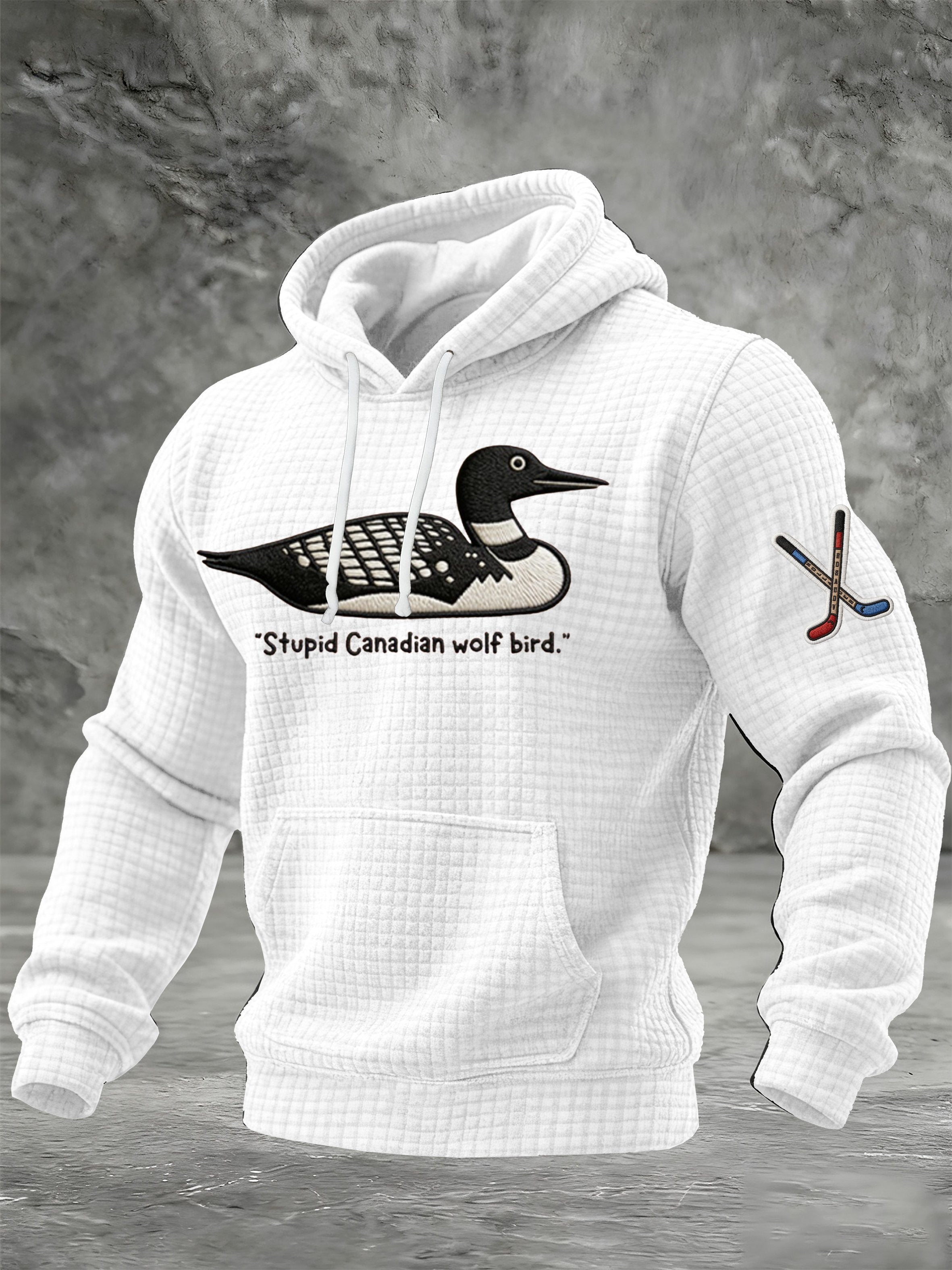 Men's Hockey Romance Print Sweatshirt
