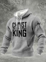 Men'S Faith Print Hoodie