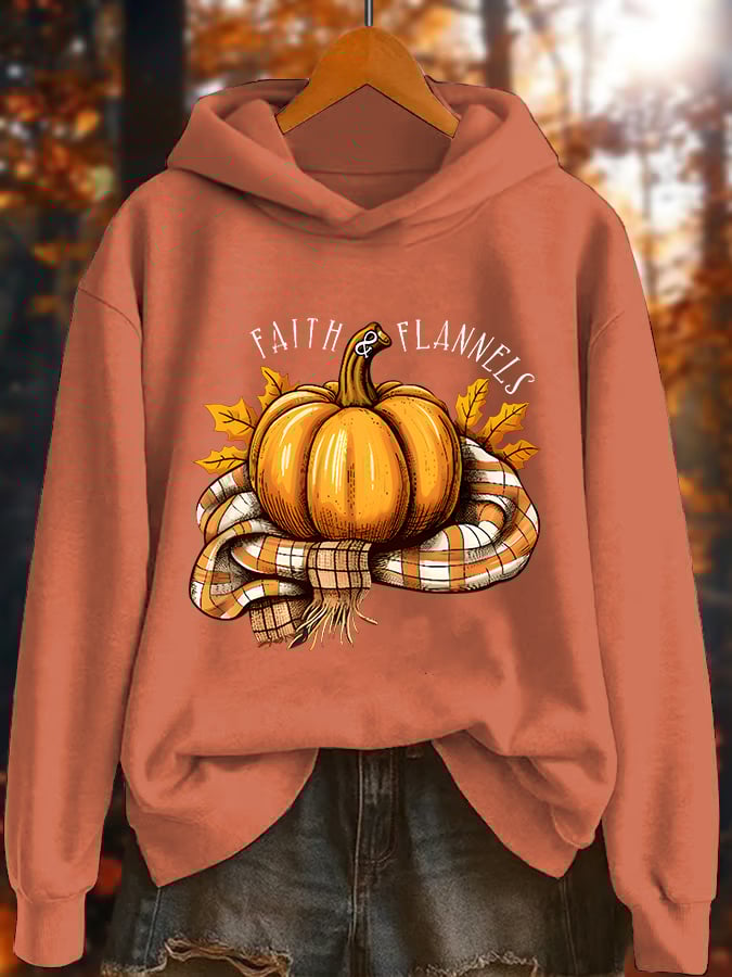 Women'S Casual Faith Hooded Sweatshirt