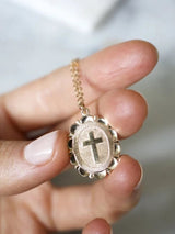 Women's Faith Gold Layable Cross Necklace