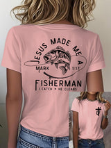 Women'S Casual Faith Short Sleeve T-Shirt