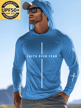 🔥Buy 3 Get 15% Off🔥🔥Hot Sale Picks 🔥Men's Faith Outdoor Sun Protection Breathable Cool Hooded Sun Protection Long Sleeve Top