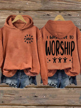 🔥Buy 3 Get 15% Off🔥Women's I Was Made To Worship   Sweatshirts