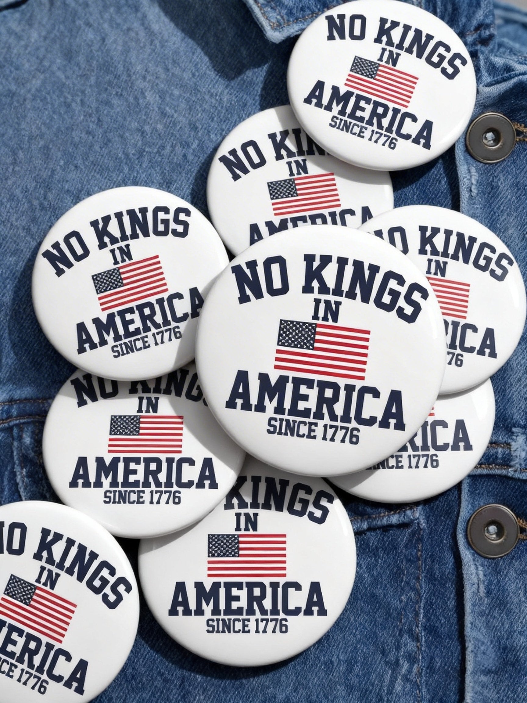 🔥Buy 3 Get 15% Off🔥No Kings Pin Button