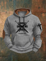 🔥Buy 3 Get 15% Off🔥Men's Iron Sharpens Iron Faith  Sweatshirts