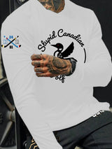 Men's Hockey Romance Print T-Shirt