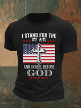 🔥Buy 3 Get 15% Off🔥Men's Faith Print T-shirt