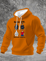 🔥Buy 3 Get 15% Off🔥Men's  Same shit Different costume Print Hoodie