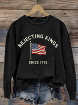 🔥Buy 3 Get 15% Off🔥Women's FDT Printed Long-Sleeve Sweatshirt