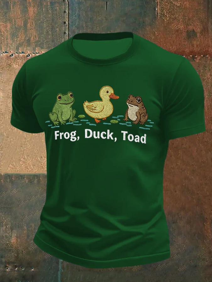 🔥Buy 3 Get 15% Off🔥Men's FDT Print Casual T-shirt