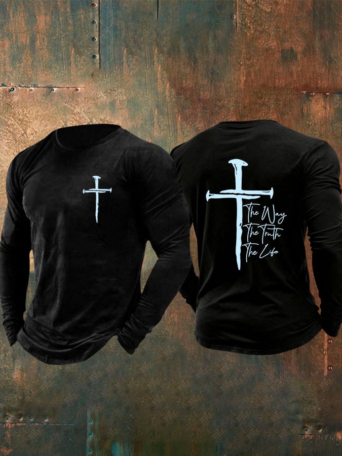 Men's The Way The Truth The Life Print T-Shirt