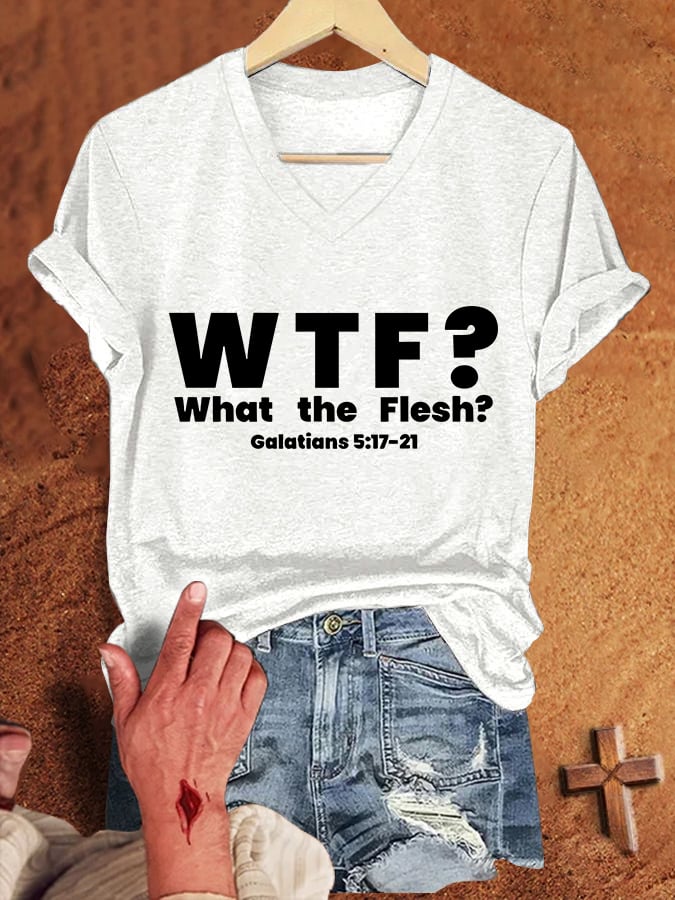 Women'S Casual Faith Short Sleeve T-Shirt