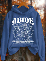 Women's John 15:4 Print Hoodie