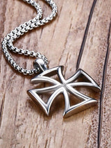 Vintage Crusader Templar Necklace