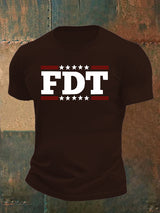 🔥Buy 3 Get 15% Off🔥Men's  FDT Print  T-Shirt