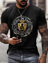 🔥Buy 3 Get 15% Off🔥Men'S Casual Faith Short-Sleeved T-Shirt
