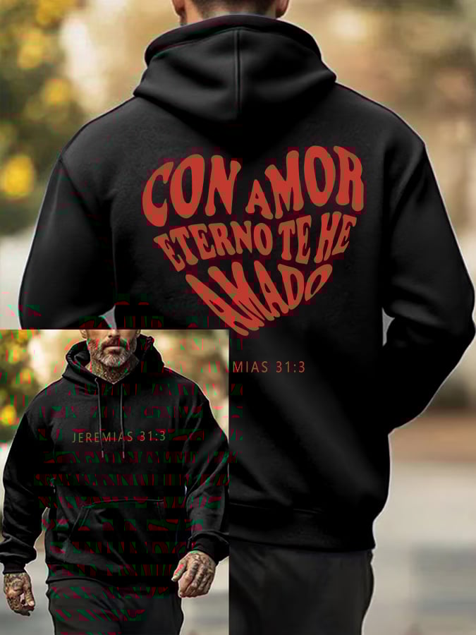 Men'S Faith Print Sweatshirt