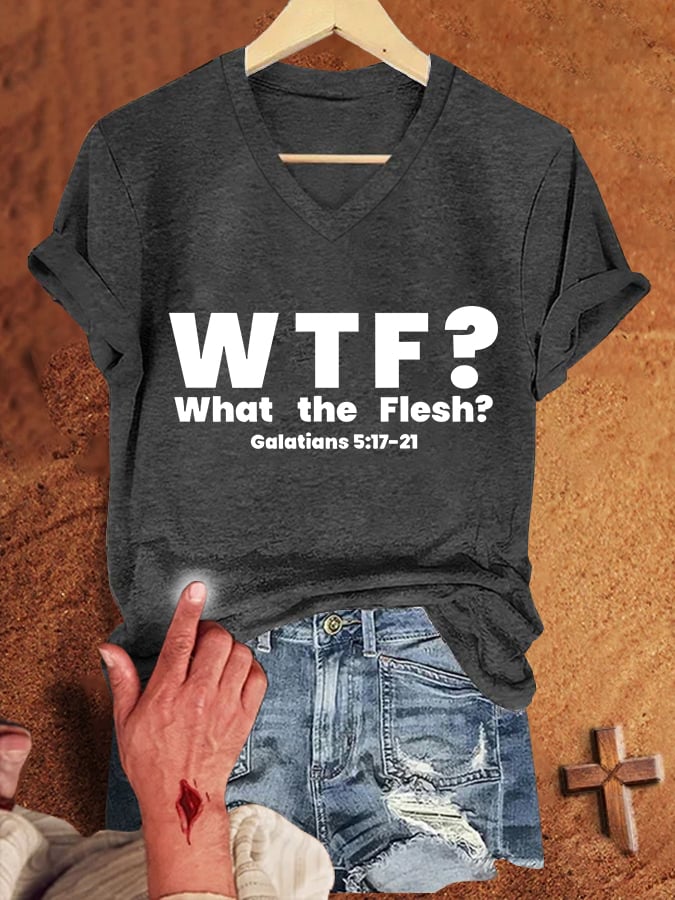 Women'S Casual Faith Short Sleeve T-Shirt