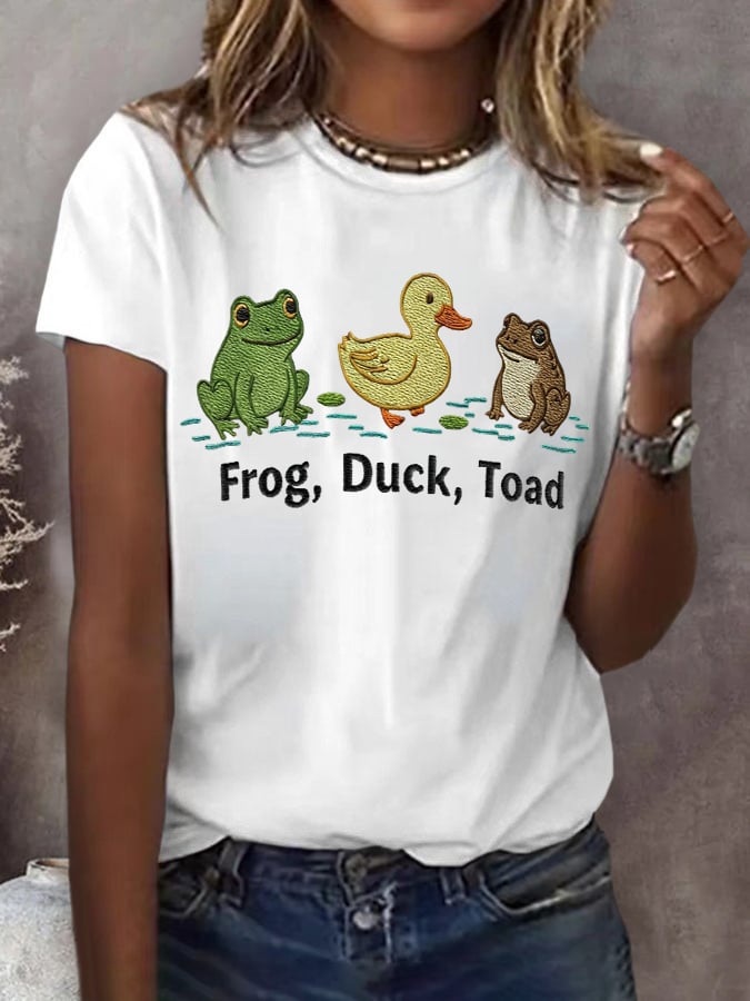 🔥Buy 3 Get 15% Off🔥Women's FDT Print T-Shirt