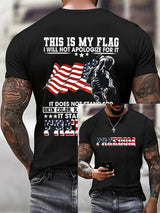 Men'S Casual Faith Print T-Shirt