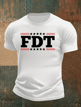 🔥Buy 3 Get 15% Off🔥Men's  FDT Print  T-Shirt