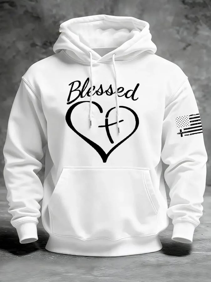 Men's Faith Printed Hoodie