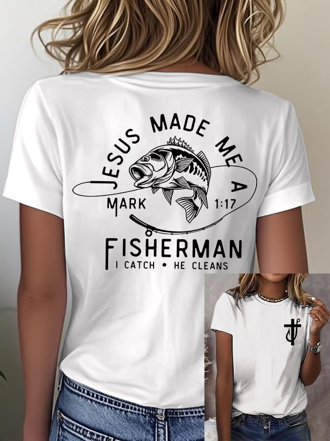 Women'S Casual Faith Short Sleeve T-Shirt