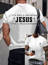 🔥Buy 3 Get 15% Off🔥Men's Faith  Printed Casual T-Shirt