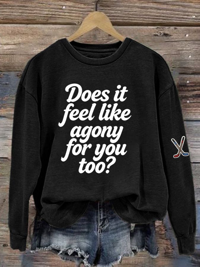 Women's Hockey Romance Sweatshirt