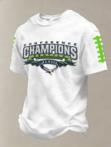 Men's Football Print T-Shirt