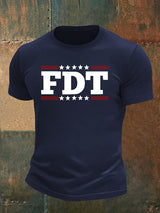 🔥Buy 3 Get 15% Off🔥Men's  FDT Print  T-Shirt