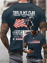 Men'S Casual Faith Print T-Shirt