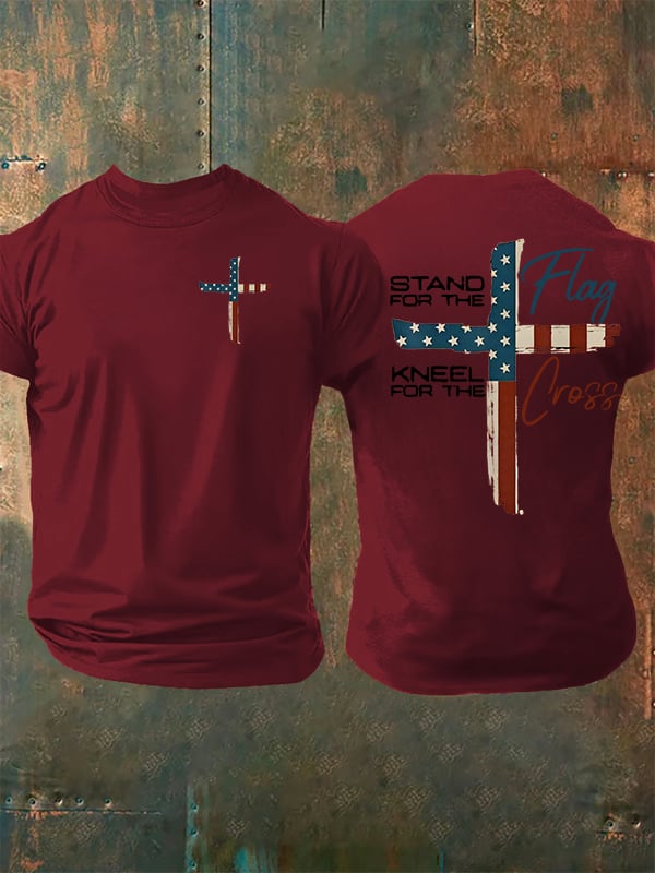 Men's  STAND FOR THE FLAG   T-Shirt