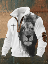 Men's Faith Day Print Sweatshirt