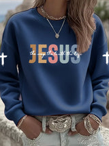 Women's Casual Jesus Truth Sweatshirt
