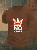 🔥Buy 3 Get 15% Off🔥Men's no kings in America print  T-Shirt