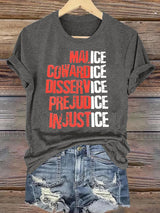 Women's  Justice For Her  T-Shirt