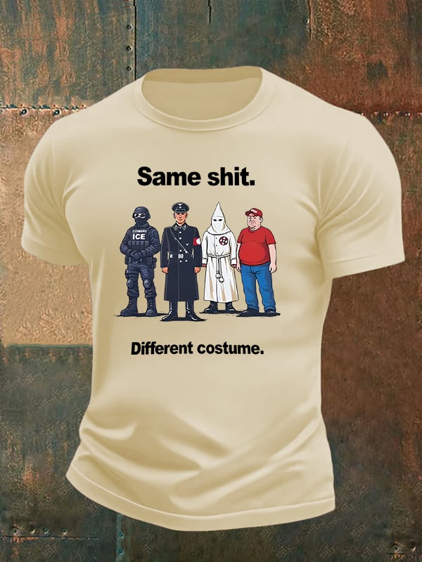 Men's  Different costume  Print  T-Shirt