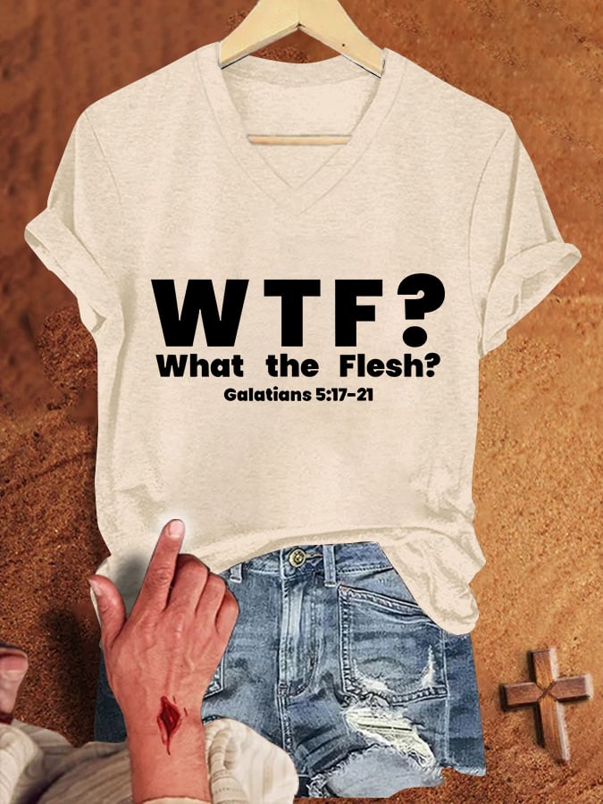 Women'S Casual Faith Short Sleeve T-Shirt