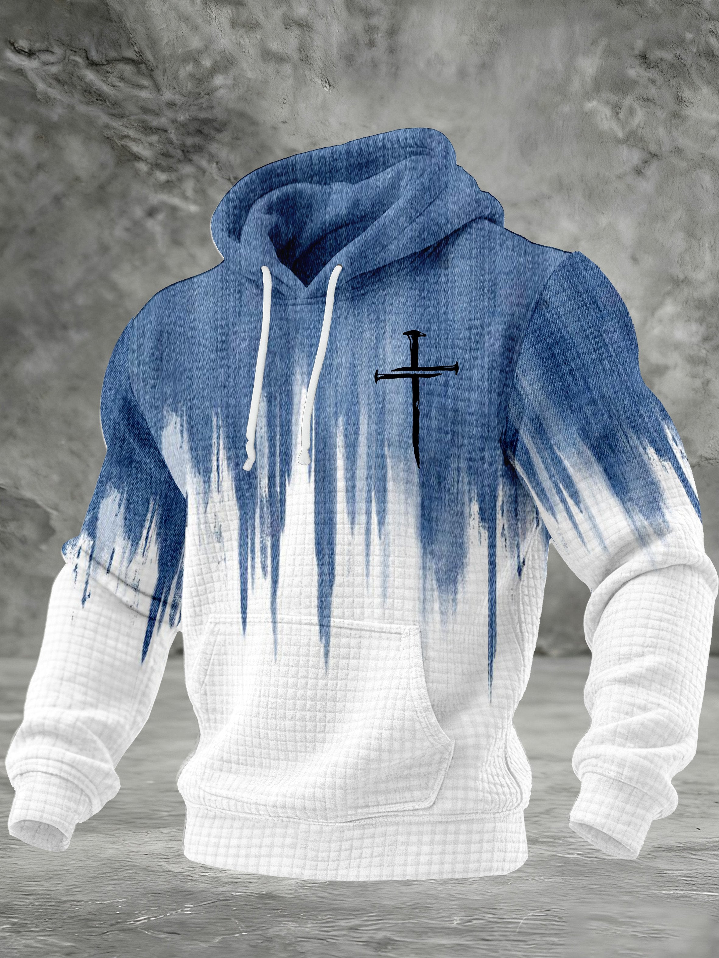 Men's Faith Print Hoodie
