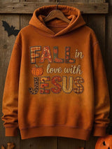 Women'S Casual Autumn Faith Warm Hoodie