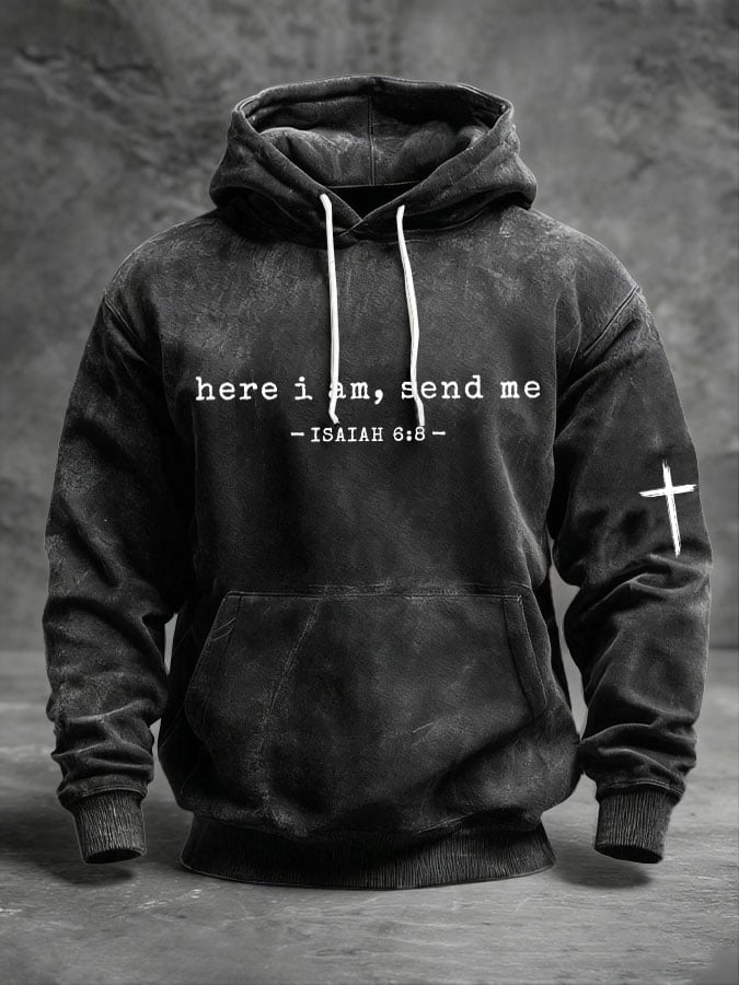 Men's Faith Vintage Hoodie